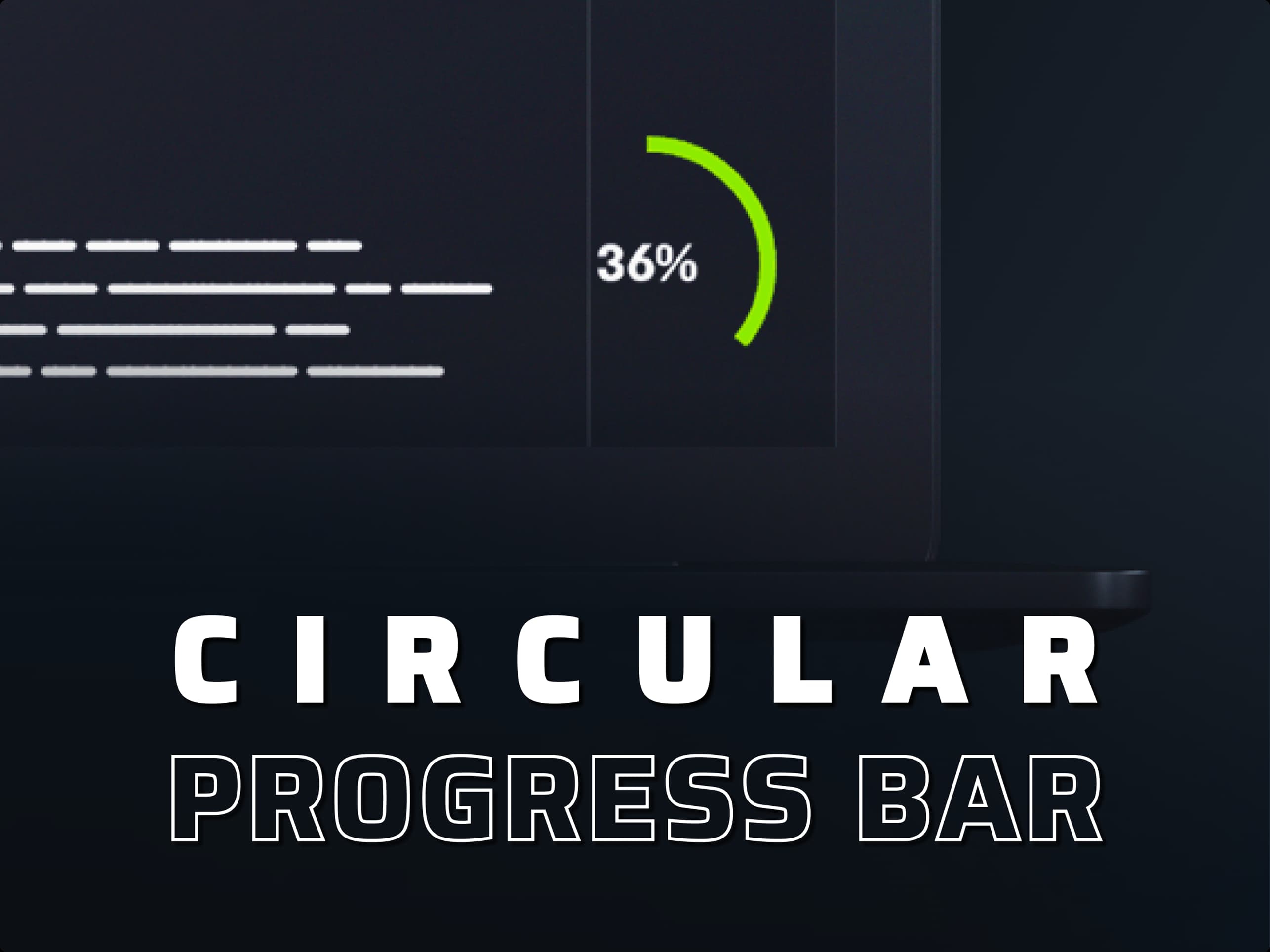 exemple de progress scroll bar