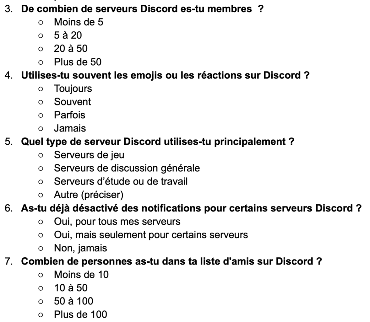 exemple du qcm qu'on a développer