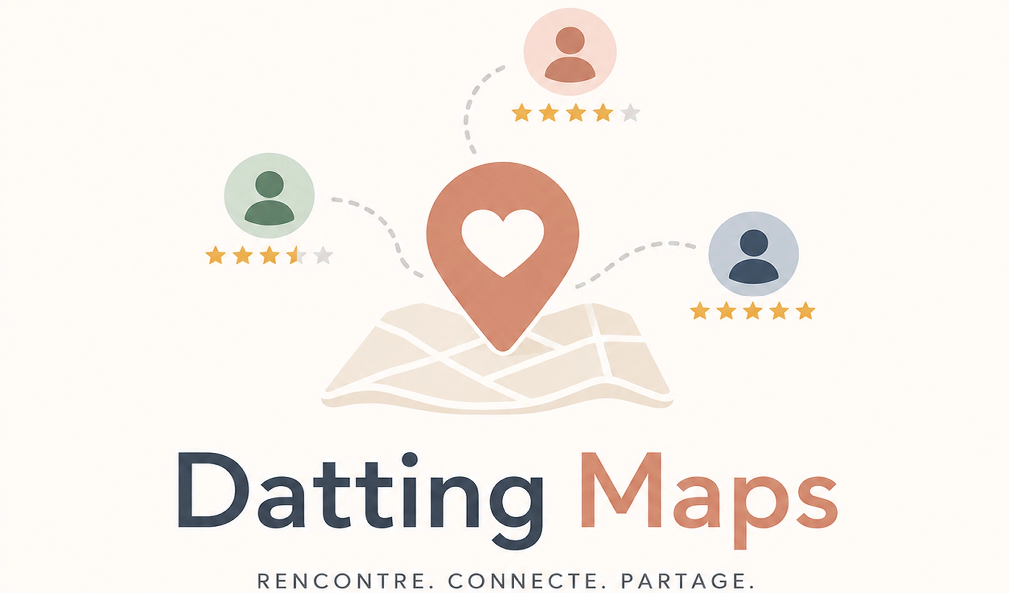 image d'illustration qui introduit mon case study du projet de Datting maps.