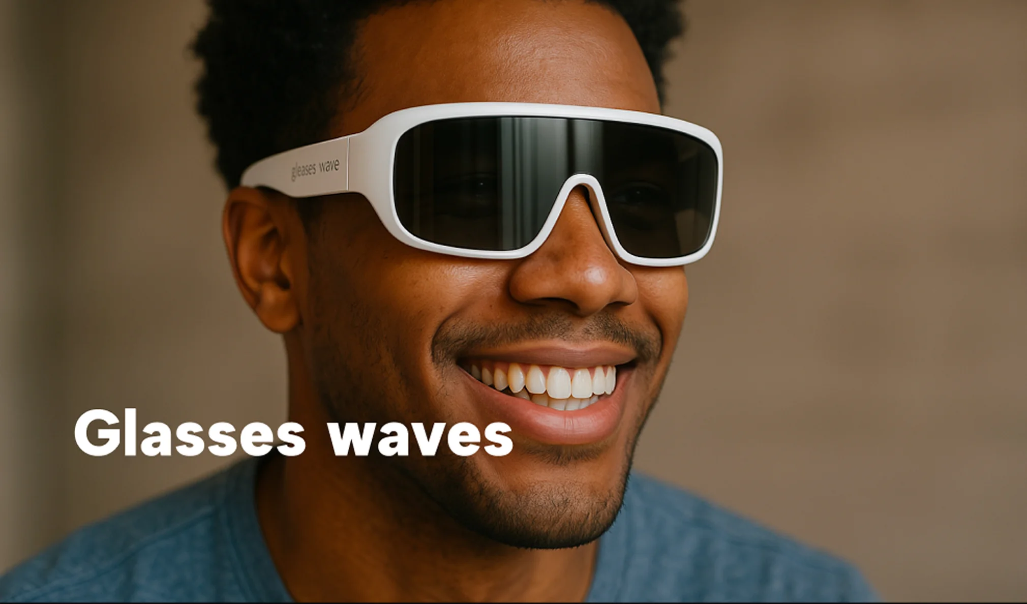 image d'illustration qui introduit mon case study du projet Glasses waves.